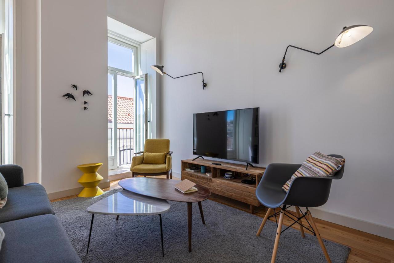 Glamorous 3Bdr Apartment In City Center By Lovelystay Lisboa Exterior foto